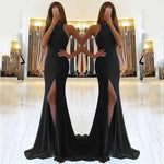 Long Ladies’ Evening Dress Elegant Halter Maxi Gown | Lorrid®