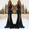 Long Ladies’ Evening Dress Elegant Halter Maxi Gown | Lorrid®