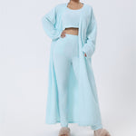 Lorrid® Cozy 3pcs Women’s Pajama Set – Winter Lounge & Matching Outfit UK