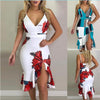 Women’s Halter Irregular Midi Skirt Dress Elegant Summer Outfit | Lorrid®