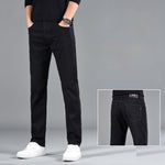 New Slim Fit Men’s Cotton Jeans | Youth Casual Straight-Leg Trousers | Lorrid® UK