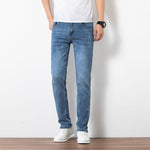 Men’s Loose Straight Slim Fit Jeans | Elastic Trend Trousers | Lorrid® UK