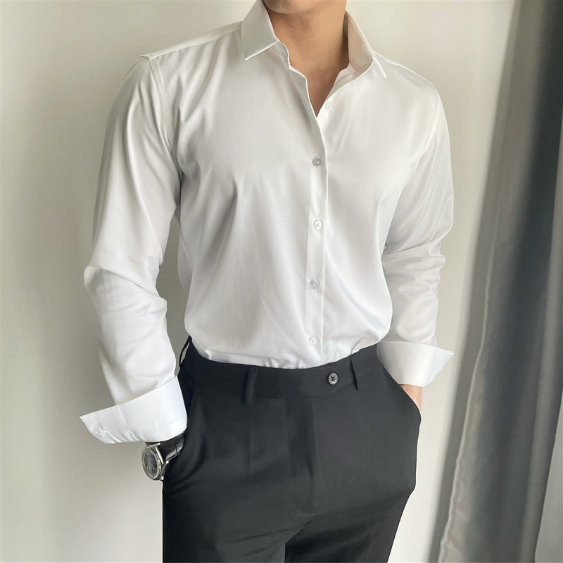 Men’s Korean Slim Fit Leisure Shirt | Spring & Summer Casual Top | Lorrid® UK