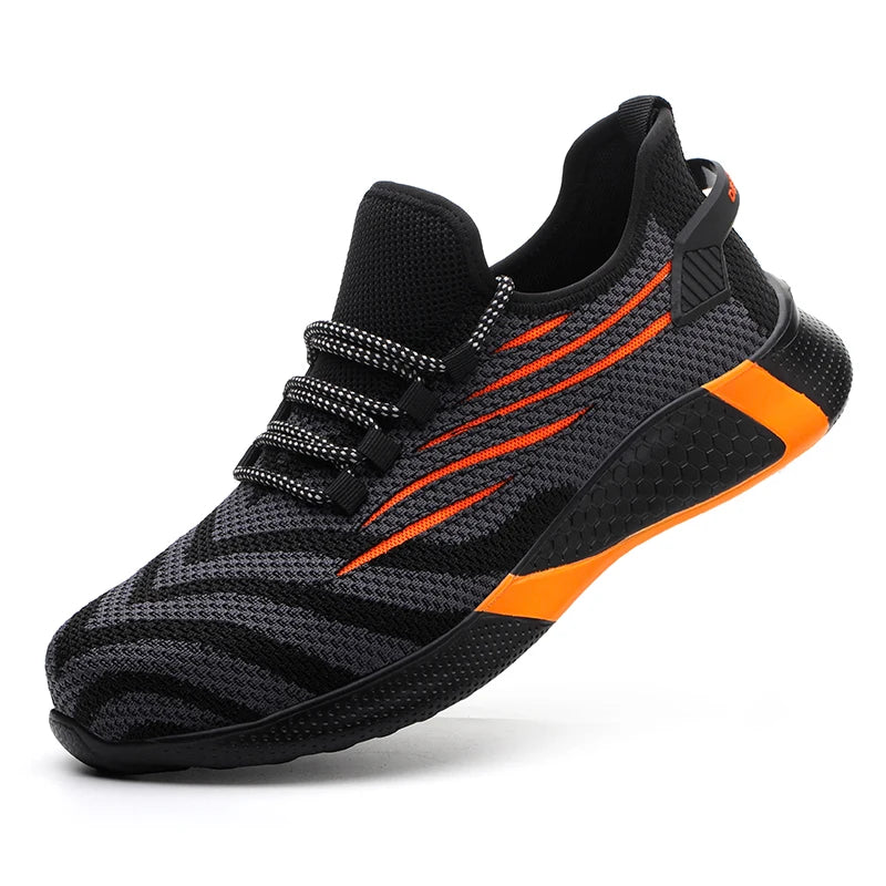 Lorrid Men's Lightweight Safety Work Trainers