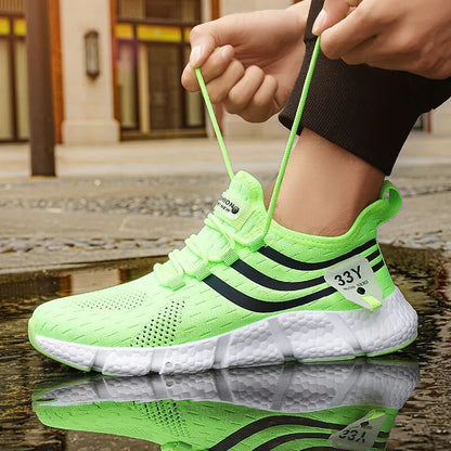 Lorrid Men's Breathable Mesh Walking & Running Trainers
