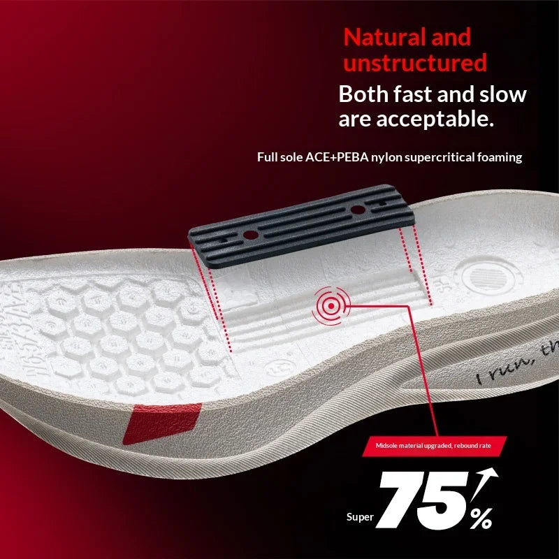 Lorrid XTEP 2000KM Pro Men's Cushioned Running Shoes