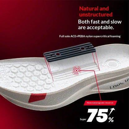 Lorrid XTEP 2000KM Pro Men's Cushioned Running Shoes