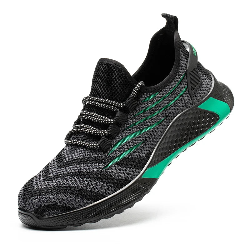 Lorrid Men's Lightweight Safety Work Trainers