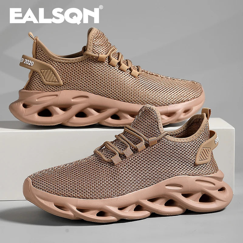 Lorrid Men's Breathable Mesh Running & Walking Trainers