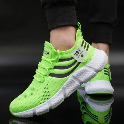 Lorrid Men's Breathable Mesh Walking & Running Trainers