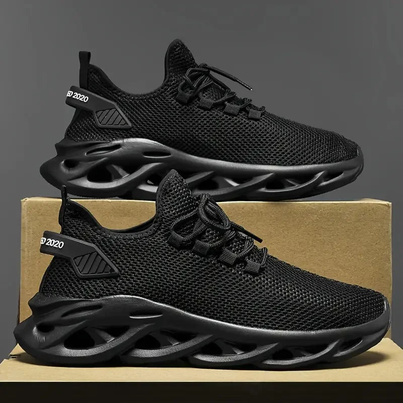Lorrid Men's Breathable Mesh Running & Walking Trainers