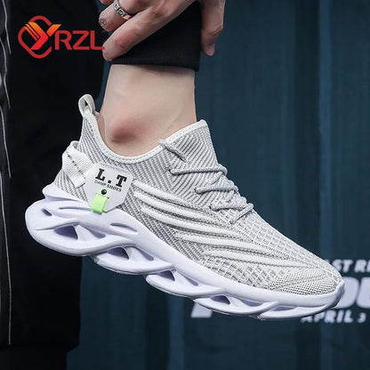 Lorrid Men's Breathable Mesh Running Trainers
