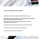Men’s Cotton Casual Short-Sleeved Shirt | Trendy Loose Printed Striped | Lorrid® UK