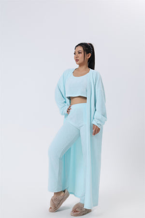 Lorrid® Cozy 3pcs Women’s Pajama Set – Winter Lounge & Matching Outfit UK
