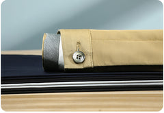 Men’s Thin Cotton Stretch Trousers | Loose Straight Mid-Waist Business Pants | Lorrid® UK