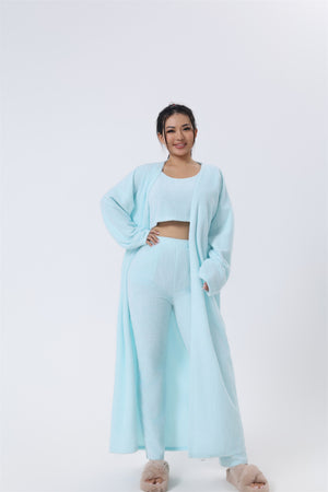 Lorrid® Cozy 3pcs Women’s Pajama Set – Winter Lounge & Matching Outfit UK