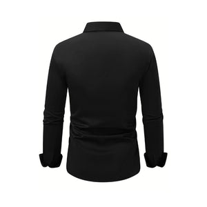 Men’s Business Button Down Shirt | Summer Long Sleeve Casual Top | Lorrid® UK