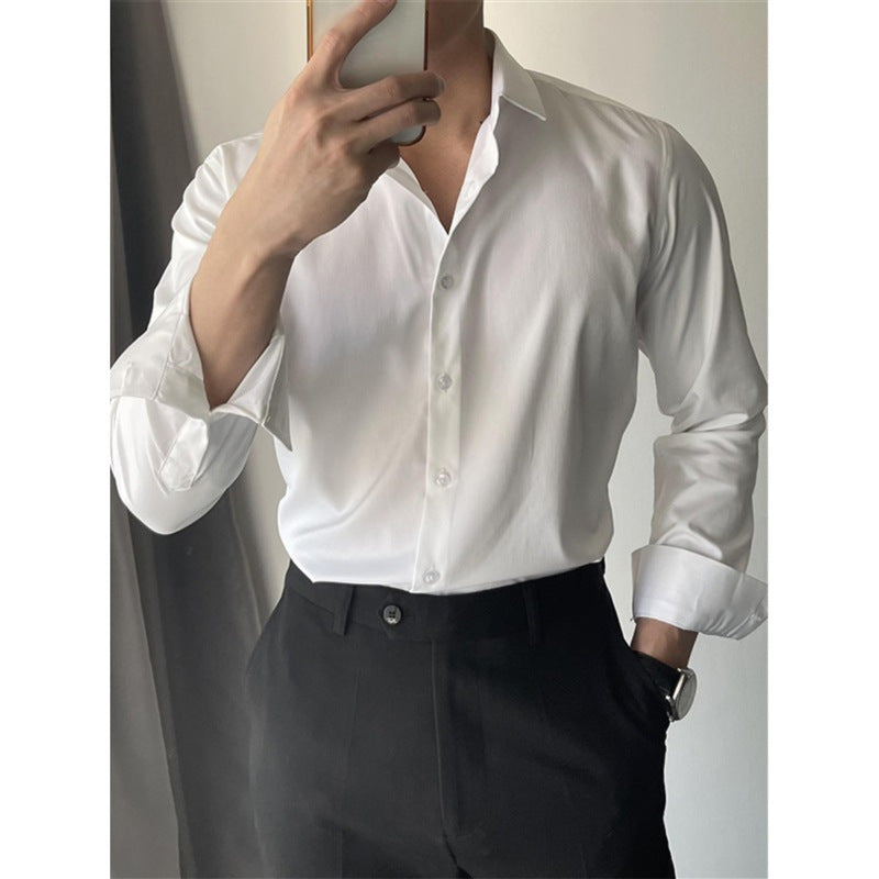 Men’s Korean Slim Fit Leisure Shirt | Spring & Summer Casual Top | Lorrid® UK