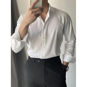 Men’s Korean Slim Fit Leisure Shirt | Spring & Summer Casual Top | Lorrid® UK