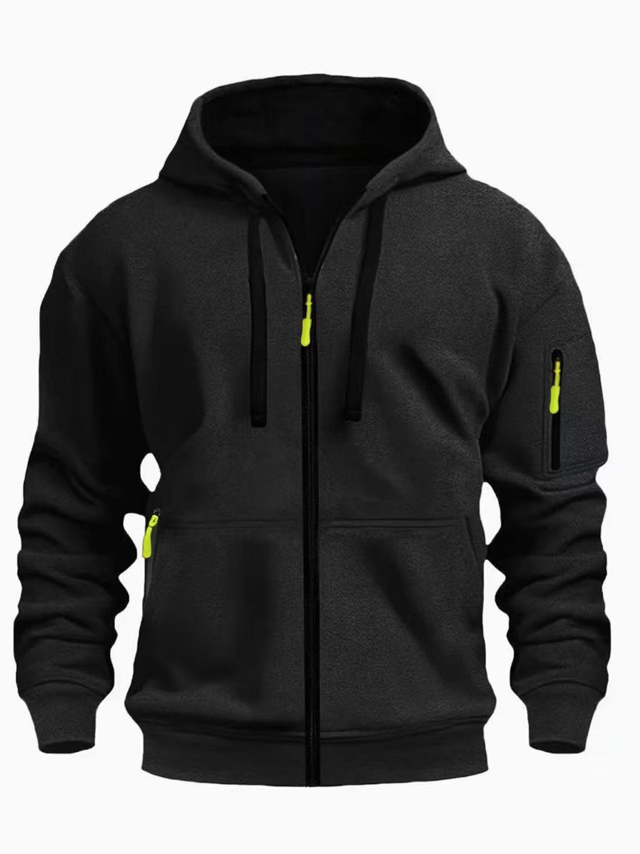 Men’s Zipper Hooded Sweatshirt | Sports Casual Cardigan Coat | Lorrid® UK