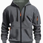 Men’s Zipper Hooded Sweatshirt | Sports Casual Cardigan Coat | Lorrid® UK