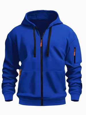 Men’s Zipper Hooded Sweatshirt | Sports Casual Cardigan Coat | Lorrid® UK